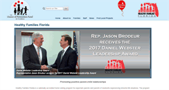 Desktop Screenshot of healthyfamiliesfla.org